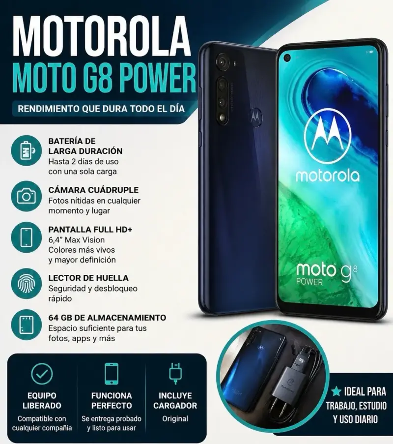 Smartphone Motorola G8 Power - 4