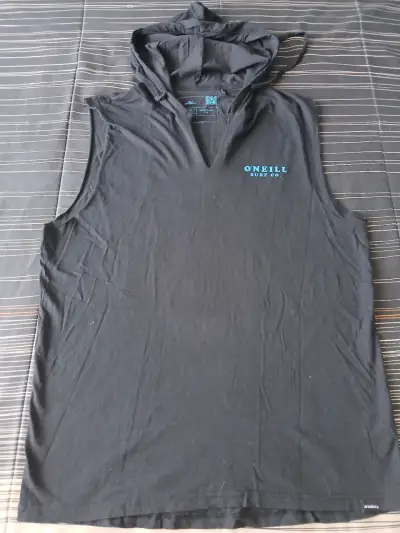 Polera sin mangas O'Neill negra con capucha - miniatura 1