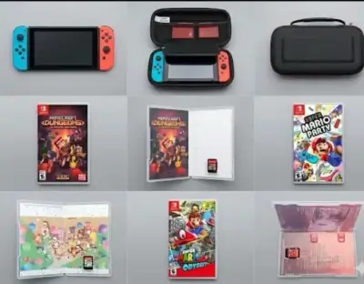 Consola Nintendo Switch con 5 juegos incluidos - miniatura 1