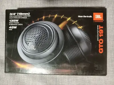 Tweeter JBL GTO 19T 135W para auto - miniatura 1