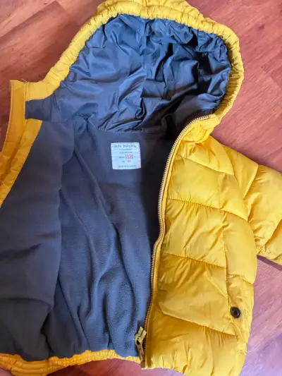 Chaqueta amarilla Zara BabyBoy 12-18 meses - miniatura 1