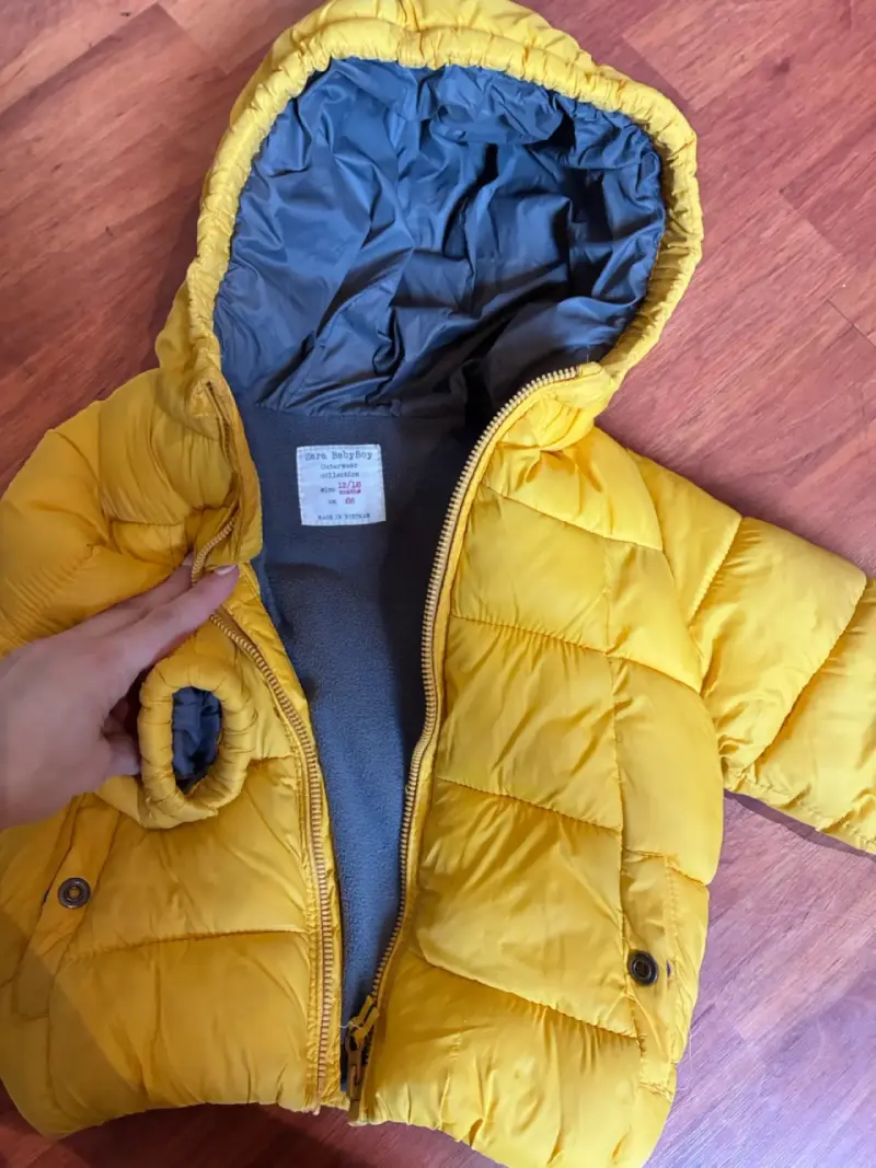 Chaqueta amarilla Zara BabyBoy 12-18 meses - 2