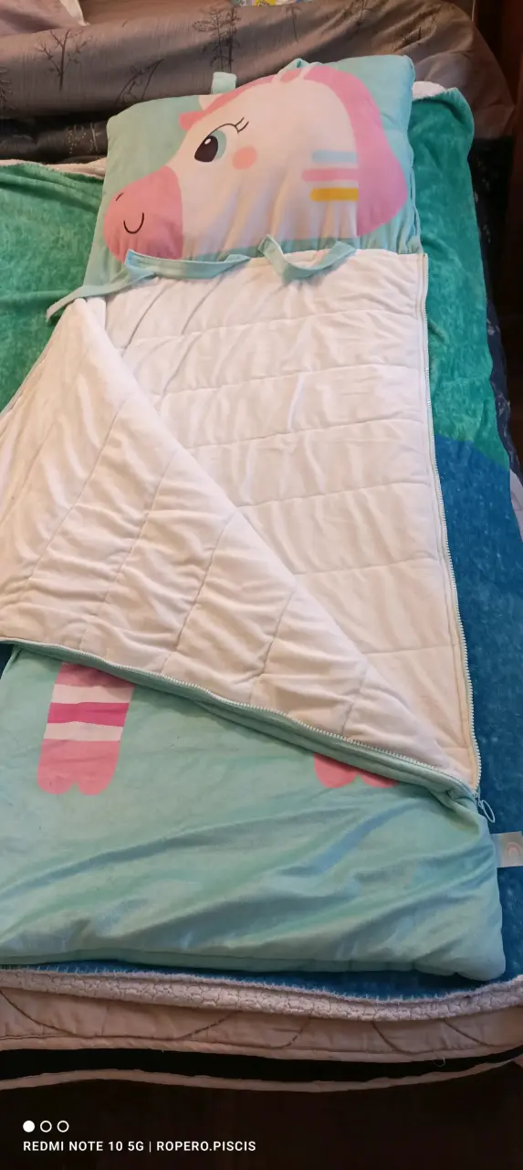 Saco de dormir infantil unicornio - 1