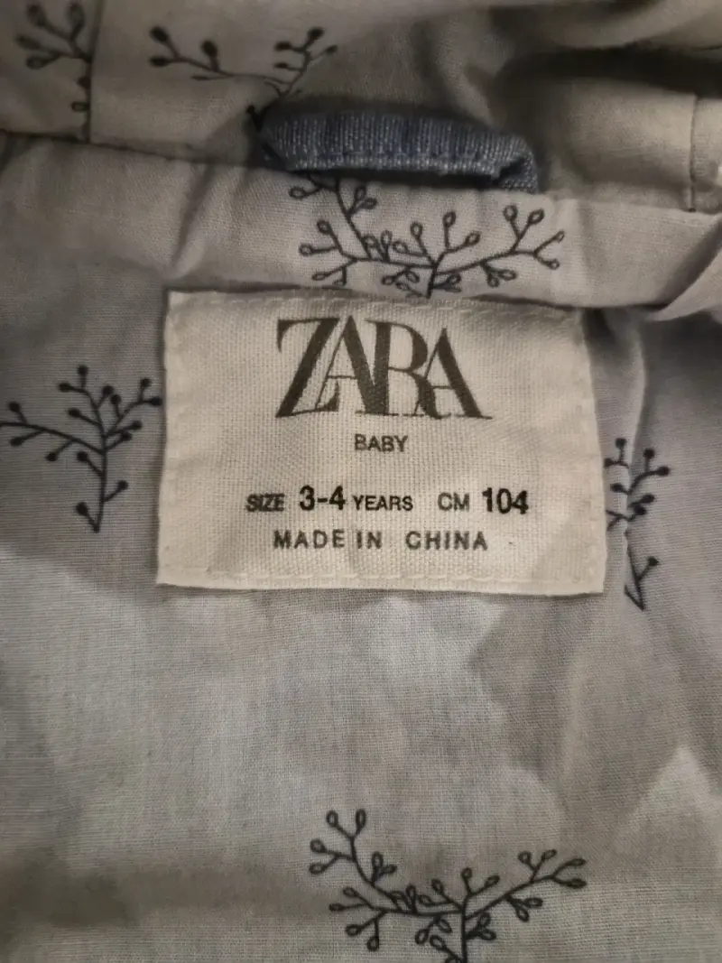 Chaqueta Zara Baby 3-4 - 1