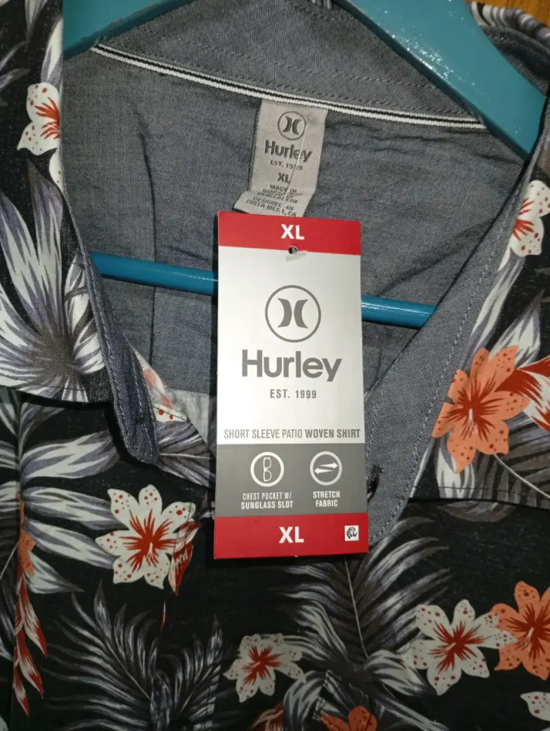 Camisa hawaiana Hurley estampada - 2