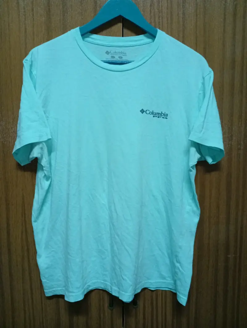 Polera Columbia PFG celeste - 1