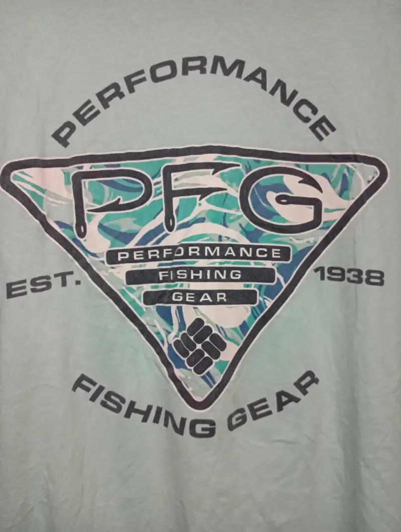 Polera Columbia PFG celeste - 4