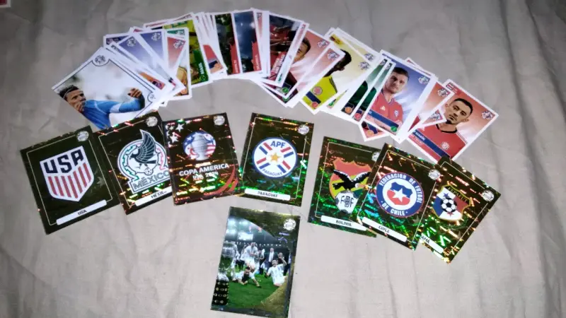 Colección de láminas Copa América 2024