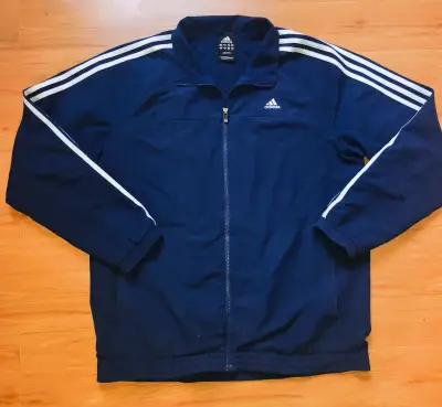 Cortavientos Adidas azul - miniatura 1