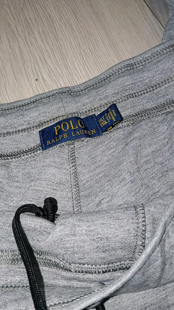 Pantalones deportivos grises de algodón - 4