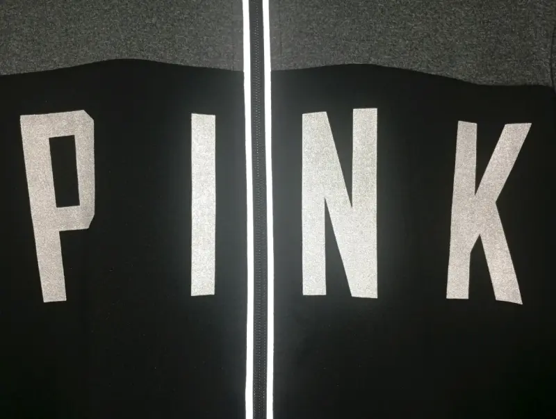 Polerón deportivo PINK gris y negro - 3