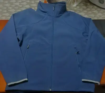 Chaqueta softshell azul para mujer - miniatura 1