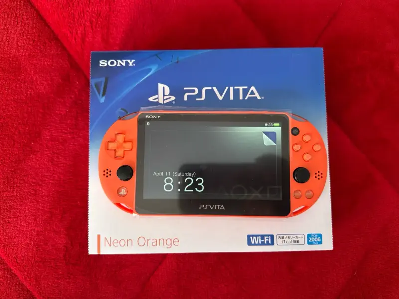 Consola portátil Sony PS Vita Neon Orange - 4