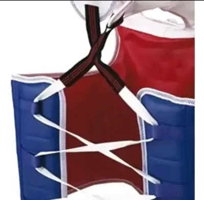 Peto protector de taekwondo reversible - miniatura 1