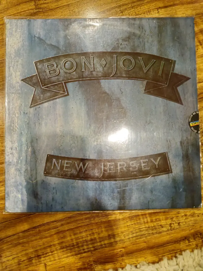 Vinilo Bon Jovi New Jersey edición original