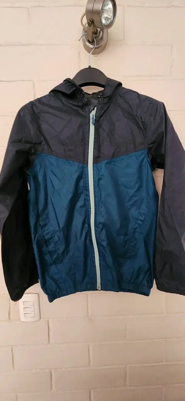 Chaqueta cortaviento azul para niño - 1