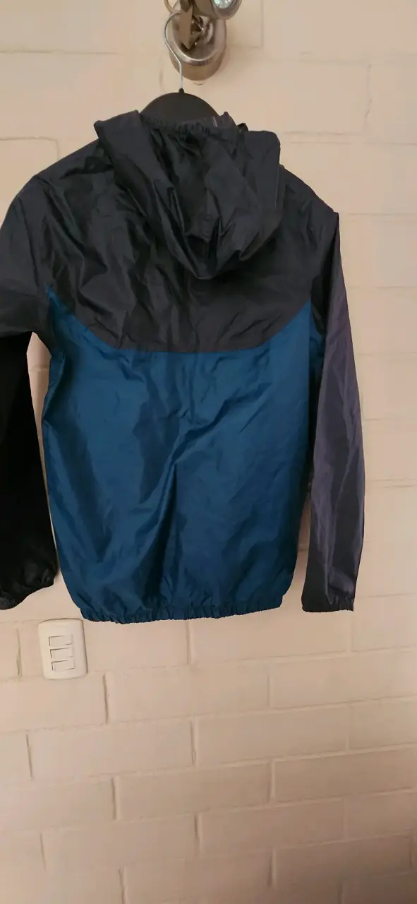 Chaqueta cortaviento azul para niño - 2