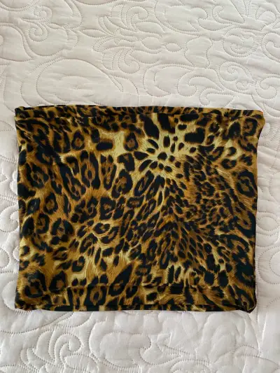 Top strapless animal print - miniatura 1