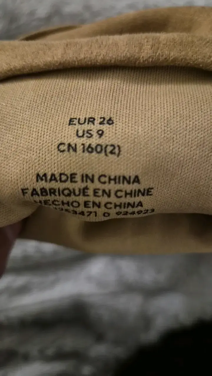 Botas de gamuza beige en buen estado - 3