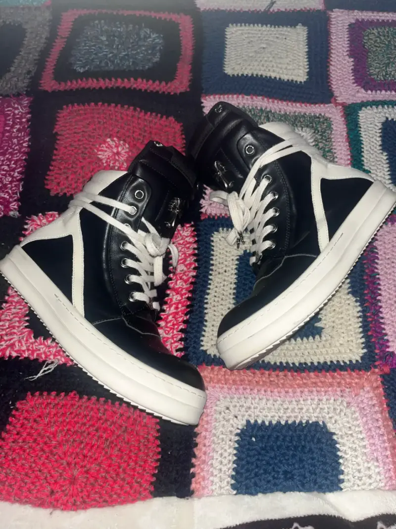 Rick owens geobasket x chrome hearts - 1
