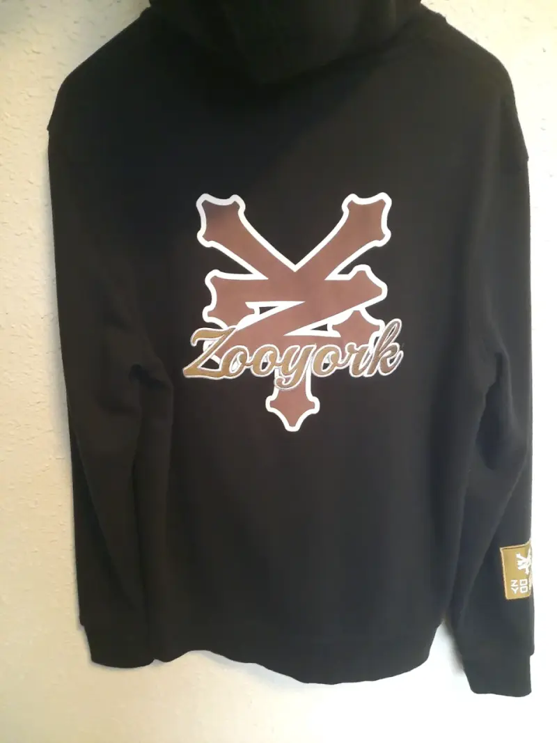 Polerón ZooYork negro con capucha - 2