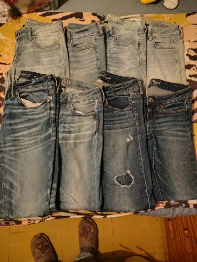 Lote de 9 Jeans American Eagle - miniatura 2