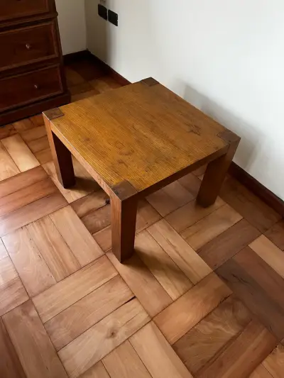 Mesa de centro de madera rústica - miniatura 1