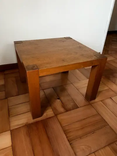 Mesa de centro de madera rústica - miniatura 2