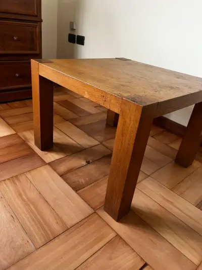 Mesa de centro de madera rústica - miniatura 3