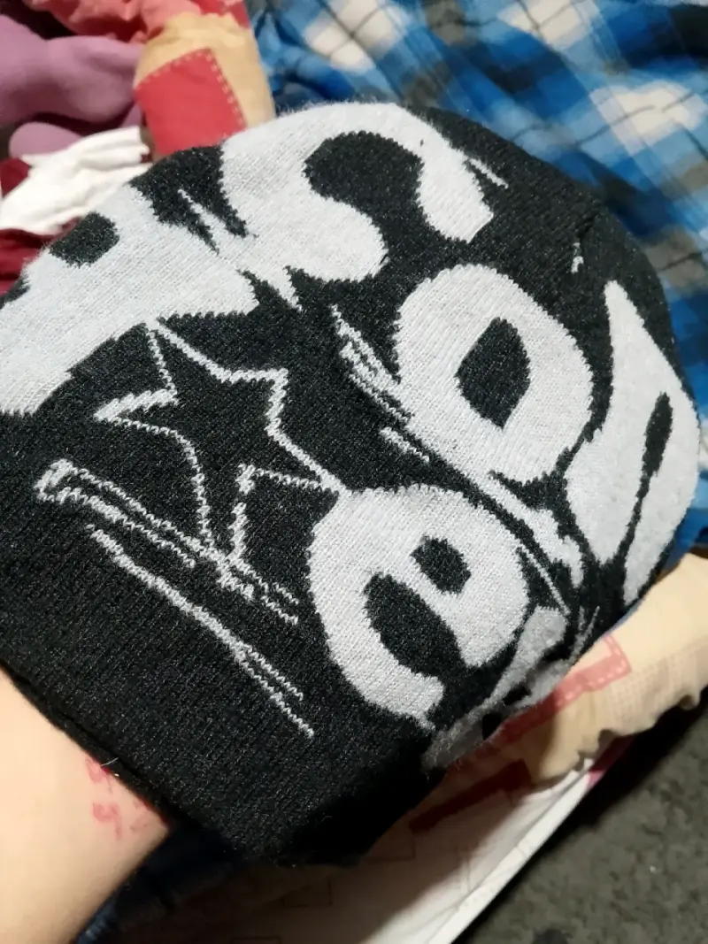Gorro Converse negro y gris - 2