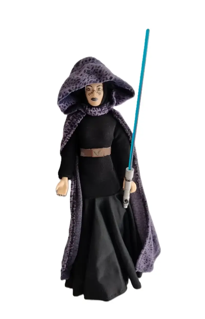 Figura Star Wars Jedi Bariss Offee 12 Hasbro 2004 - 4
