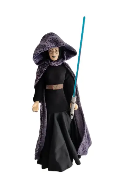 Figura Star Wars Jedi Bariss Offee 12 Hasbro 2004 - miniatura 4