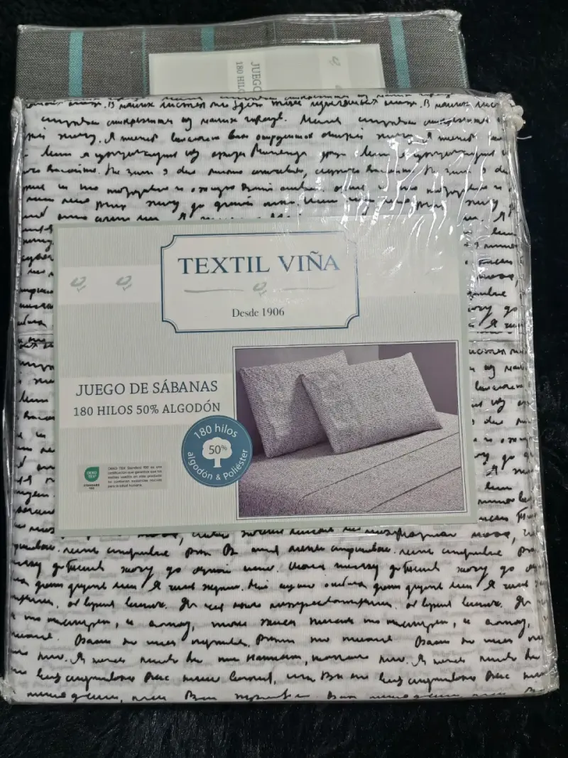Juego de sábanas Textil Viña 180 hilos - 1