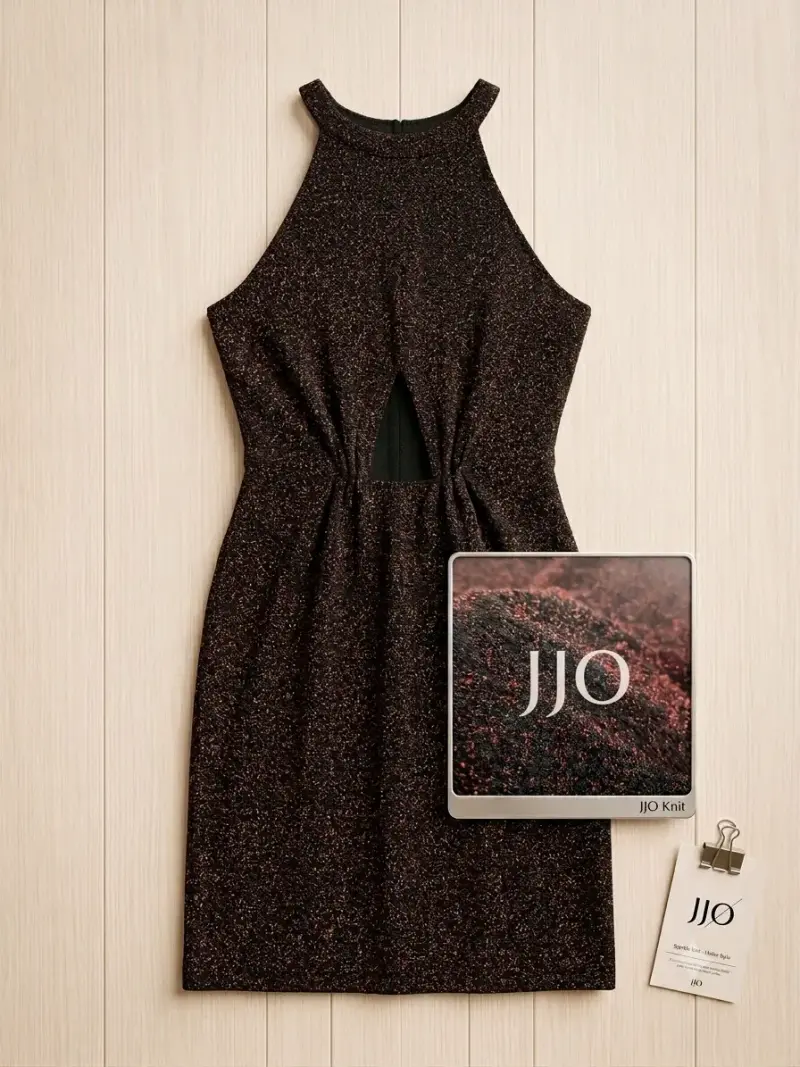 Vestido sin mangas JJO con brillo - 1