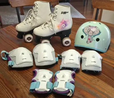 Set de patines StMax con casco y protecciones - miniatura 1