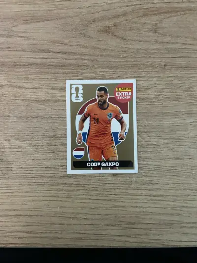 Extra Sticker version oro: Cody Gakpo - miniatura 1