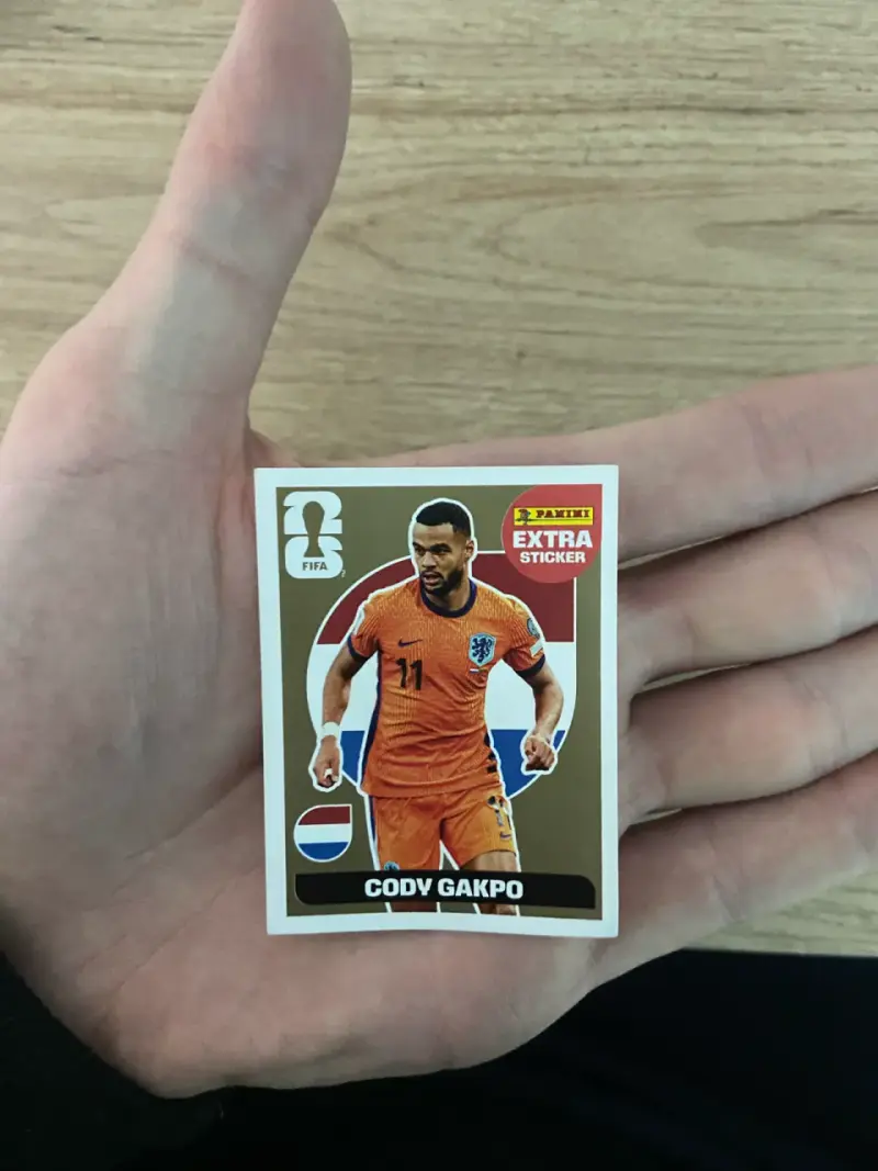 Extra Sticker version oro: Cody Gakpo - 3