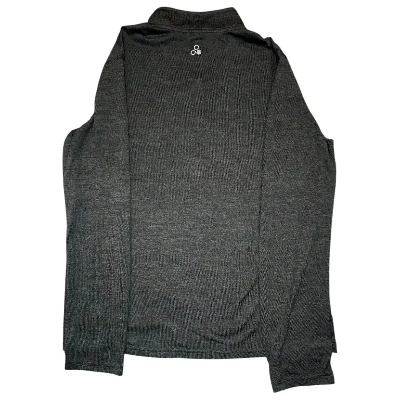 Polerón gris con cierre DryTek talla L - 2