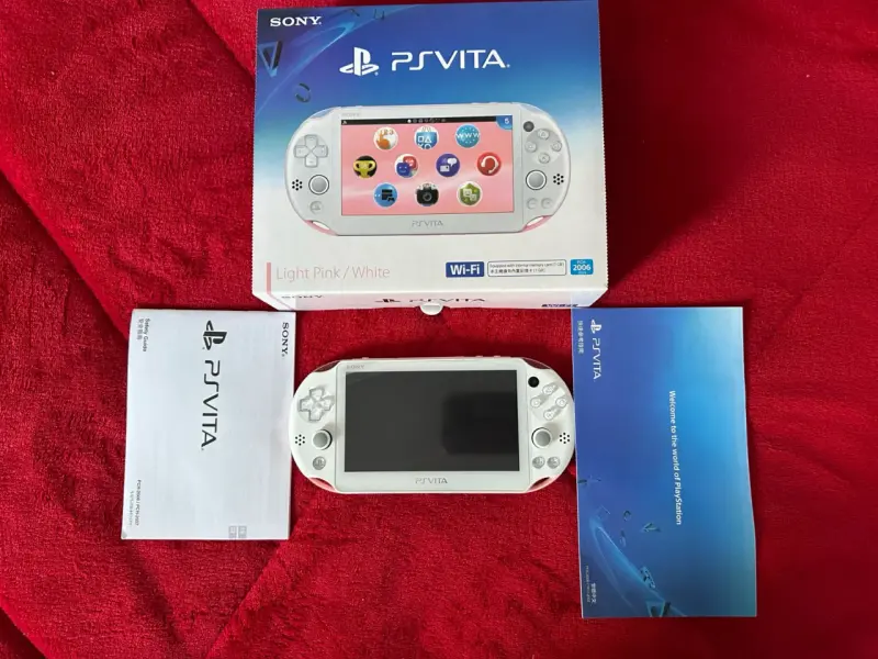 Consola Sony PS Vita Light Pink/White Wi-Fi - 3