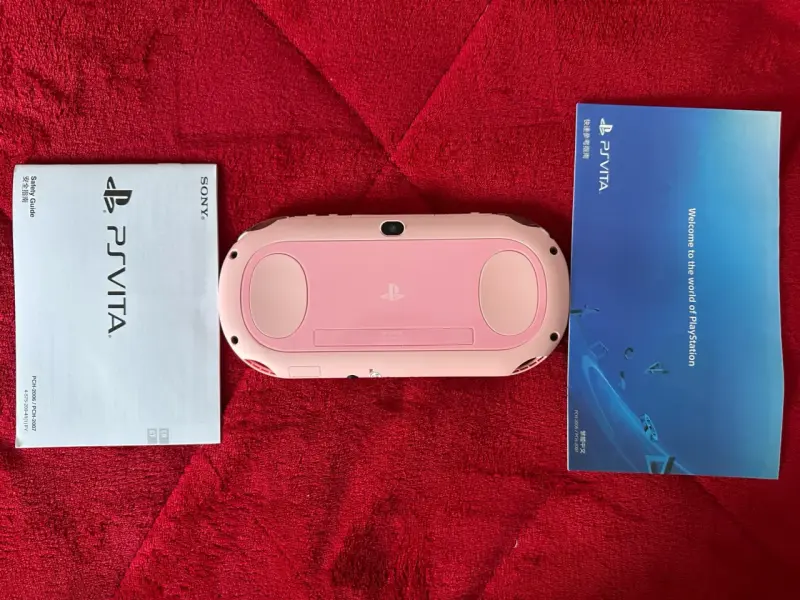 Consola Sony PS Vita Light Pink/White Wi-Fi - 5
