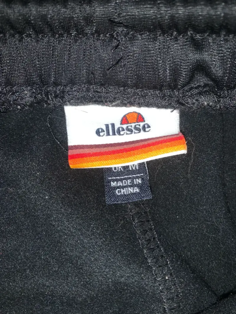 Pantalones deportivos Ellesse negros con franjas - 3