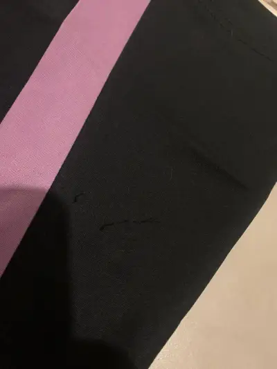 Pantalones deportivos Ellesse negros con franjas - miniatura 4