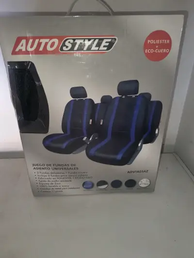 Juego de fundas universales para asientos de auto - miniatura 3