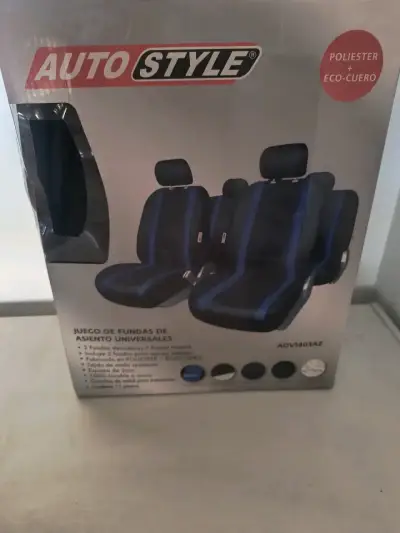 Juego de fundas universales para asientos de auto - miniatura 4