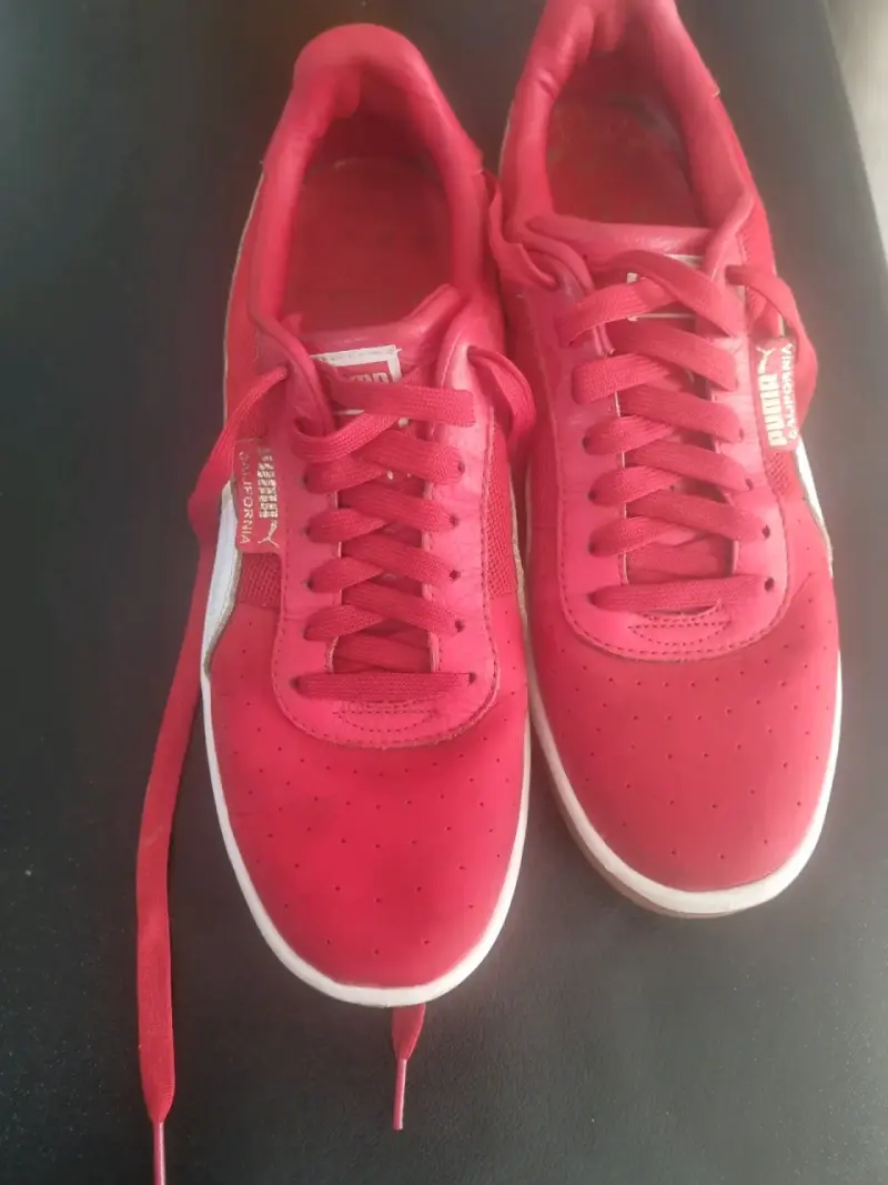 Zapatillas Puma rojas cm 29.5 - 3