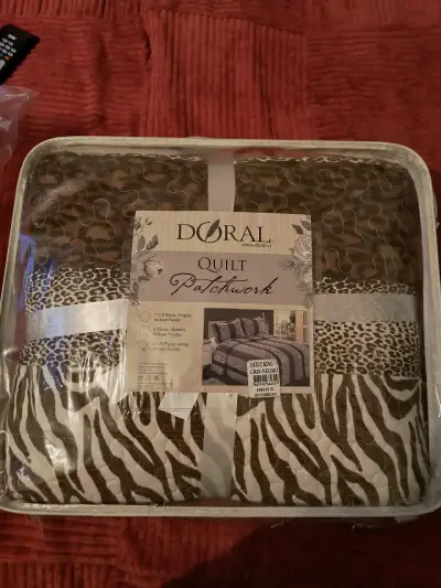 Quilt Doral Patchwork 2.5 plazas animal print - miniatura 3