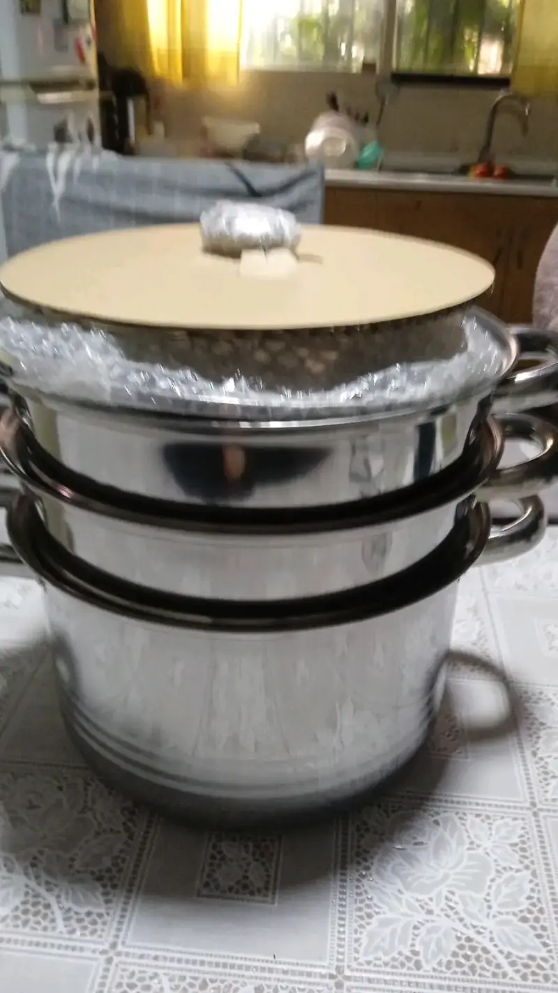 Olla vaporera de acero inoxidable - 1