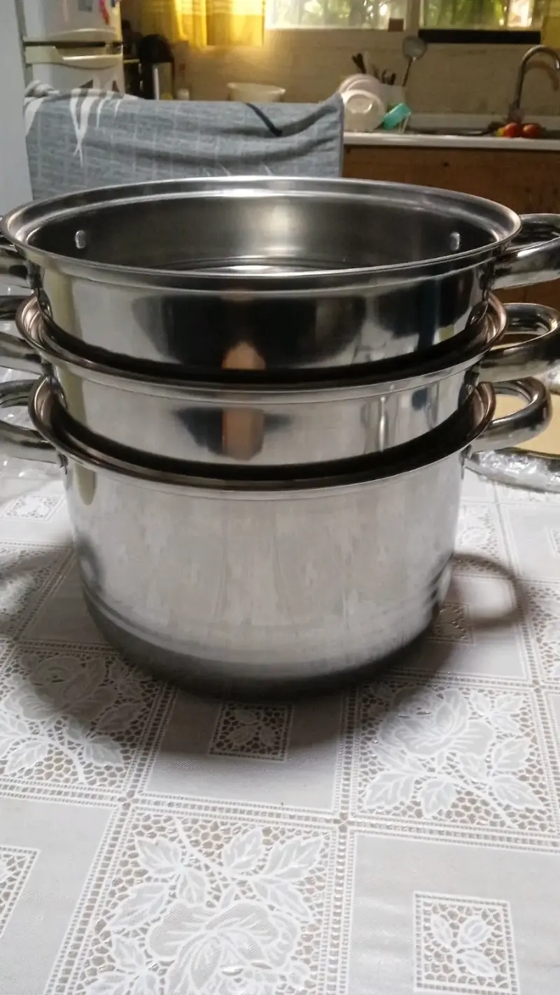 Olla vaporera de acero inoxidable - 2