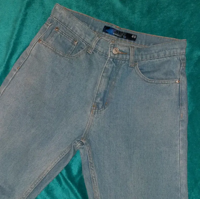 Jeans azul recto talla 40 - 1