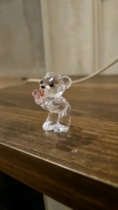 Figura de oso de cristal Swaroski - miniatura 1